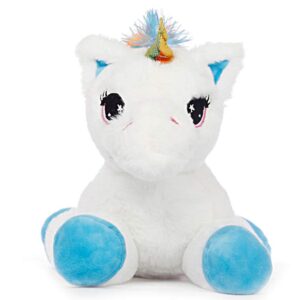 PELUCHE LICORNE BLANCHE