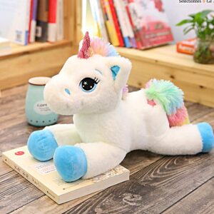 PELUCHE LICORNE BLANCHE