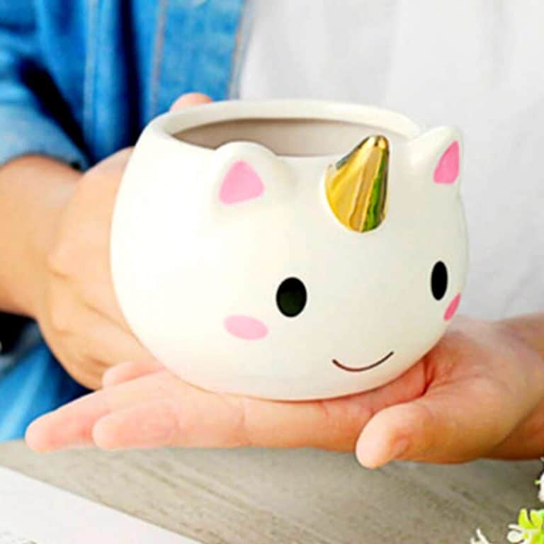 Tasse Licorne I Poop Arcs-en-Ciel 341ml - Céramique Fantaisie - Drôle Et Magique - Neuf