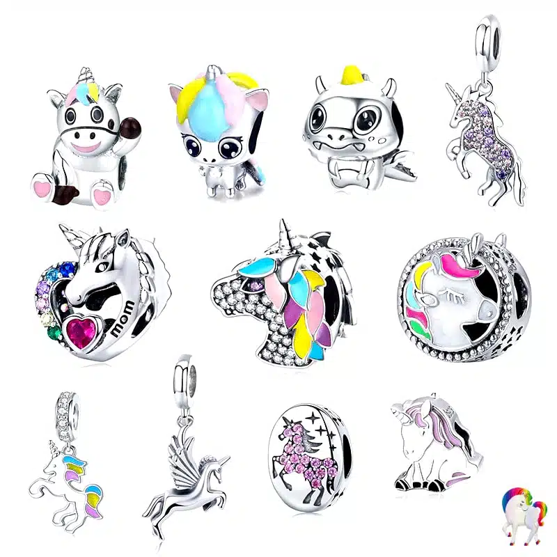 Pendentif licorne argent 925